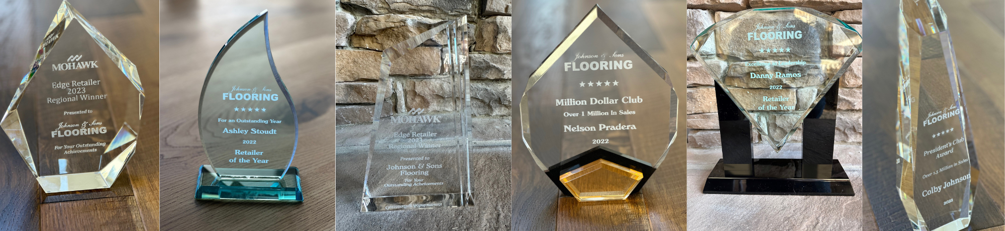 Awards and associations at Johnson & Sons Flooring